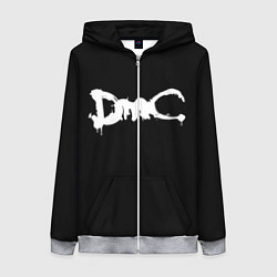 Толстовка на молнии женская DMC, цвет: 3D-меланж