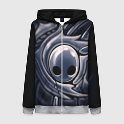 Толстовка на молнии женская Hollow Knight, цвет: 3D-меланж