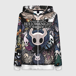 Женская толстовка на молнии Hollow Knight