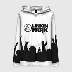 Женская толстовка на молнии LINKIN PARK