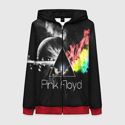 Женская толстовка на молнии PINK FLOYD