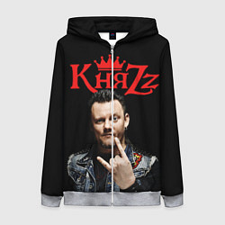 Женская толстовка на молнии Князь Анархия спина