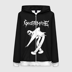 Толстовка на молнии женская GHOSTEMANE, цвет: 3D-белый