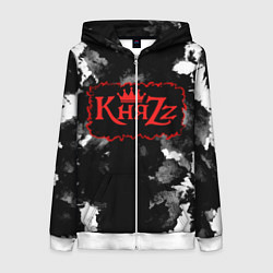 Женская толстовка на молнии Князь Анархия спина