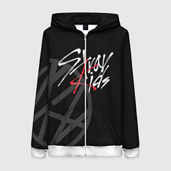 Женская толстовка на молнии Stray Kids