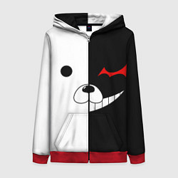 Женская толстовка на молнии Monokuma