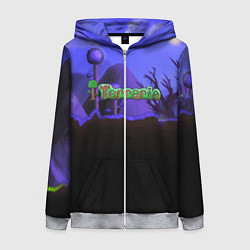 Женская толстовка на молнии TERRARIA