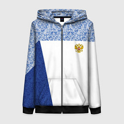 Женская толстовка на молнии Форма России