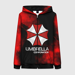 Женская толстовка на молнии UMBRELLA CORP