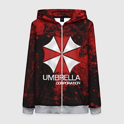 Женская толстовка на молнии UMBRELLA CORP