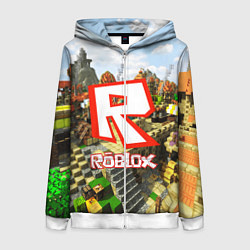 Женская толстовка на молнии ROBLOX