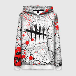 Толстовка на молнии женская DEAD BY DAYLIGHT, цвет: 3D-белый