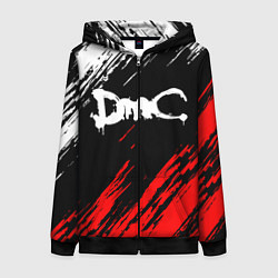 Толстовка на молнии женская DEVIL MAY CRY DMC, цвет: 3D-черный