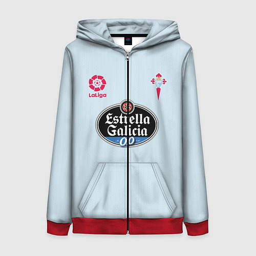 Женская толстовка на молнии Смолов Сельта Домашняя 2020 / 3D-Красный – фото 1