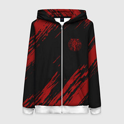 Женская толстовка на молнии Стальной алхимик