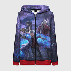 Женская толстовка на молнии DEVIL MAY CRY