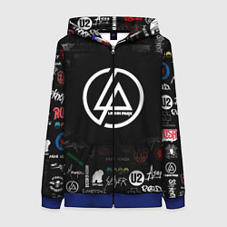 Женская толстовка на молнии LINKIN PARK