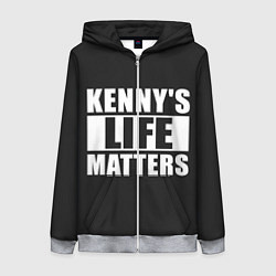 Женская толстовка на молнии KENNYS LIFE MATTERS