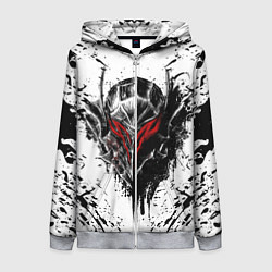 Женская толстовка на молнии BERSERK