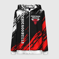 Женская толстовка на молнии CHICAGO BULLS