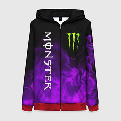 Женская толстовка на молнии MONSTER ENERGY
