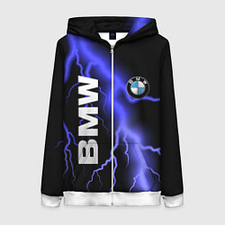 Женская толстовка на молнии BMW