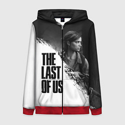 Толстовка на молнии женская THE LAST OF US 2, цвет: 3D-красный