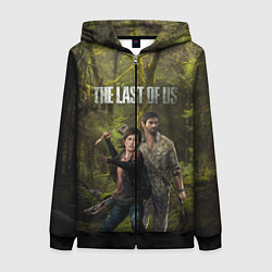 Толстовка на молнии женская THE LAST OF US, цвет: 3D-черный