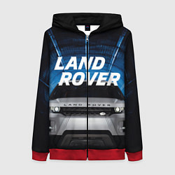 Женская толстовка на молнии LAND ROVER