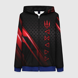 Женская толстовка на молнии The Witcher