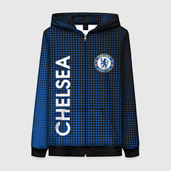 Толстовка на молнии женская CHELSEA, цвет: 3D-черный