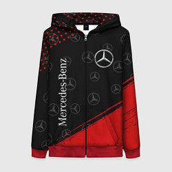 Женская толстовка на молнии MERCEDES МЕРСЕДЕС