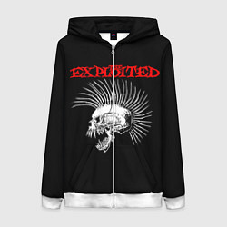 Женская толстовка на молнии The Exploited