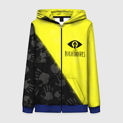 Женская толстовка на молнии Little Nightmares