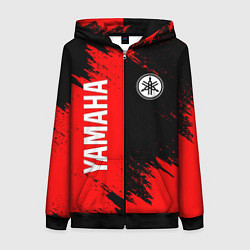 Женская толстовка на молнии YAMAHA ЯМАХА