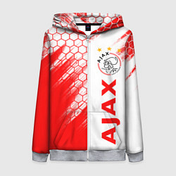 Женская толстовка на молнии FC AJAX AMSTERDAM ФК АЯКС