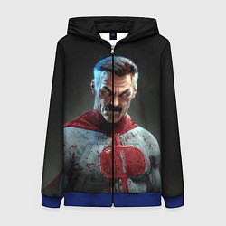 Женская толстовка на молнии Омнимен