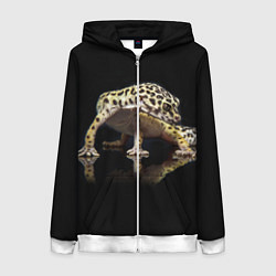 Женская толстовка на молнии ЭУБЛЕФАР EUBLEPHARIS