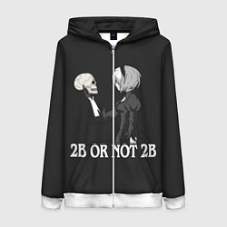 Женская толстовка на молнии 2B OR NOT 2B