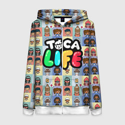 Женская толстовка на молнии Toca Life