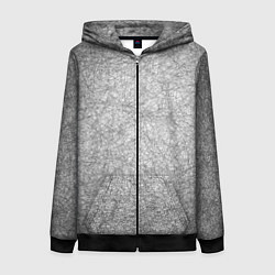 Толстовка на молнии женская Коллекция Get inspired! Абстракция Fl-158, цвет: 3D-черный