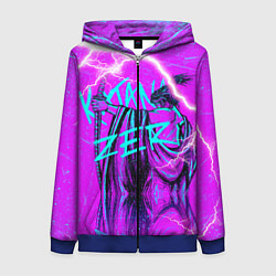 Женская толстовка на молнии Katana Zero Катана Зеро Самурай