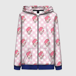 Женская толстовка на молнии Yoko pattern