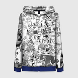 Женская толстовка на молнии Kuroko no Basket pattern
