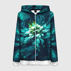 Женская толстовка на молнии Цветок с пандоры