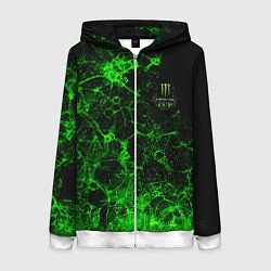 Женская толстовка на молнии Monster energy cup