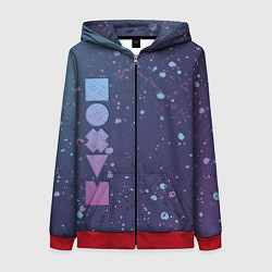 Женская толстовка на молнии Все равно