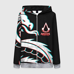 Женская толстовка на молнии Assassins Creed Shadows game