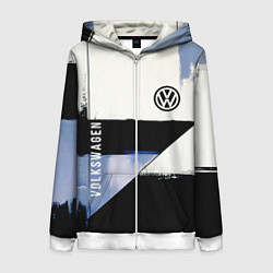 Женская толстовка на молнии Volkswagen логотип