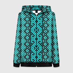 Женская толстовка на молнии Орнамент Руси